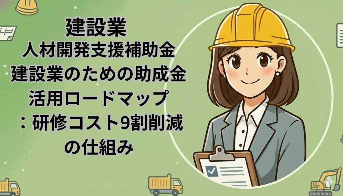 人材開発支援助成金について