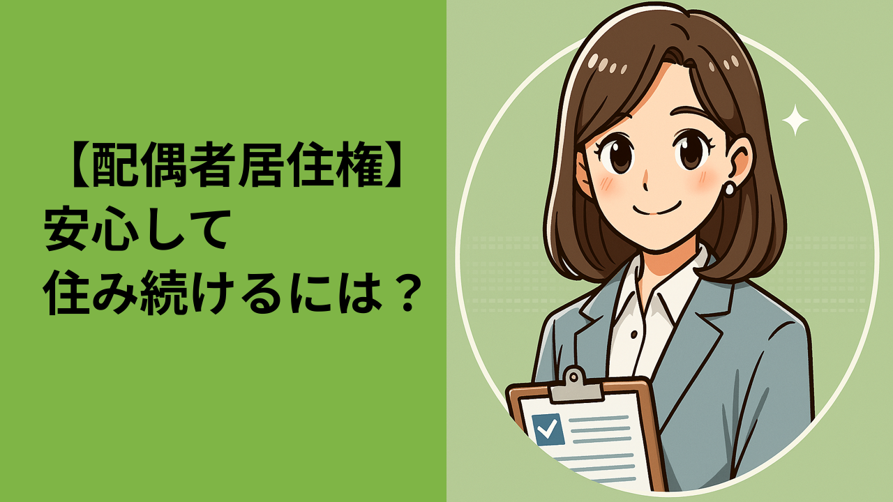 配偶者居住権とは？安心して住み続けるための仕組み