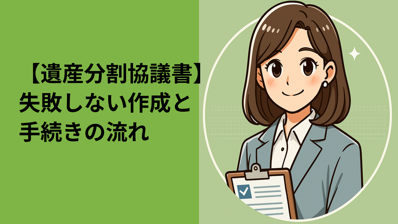 遺産分割協議書とは？作成の流れと注意点をわかりやすく解説
