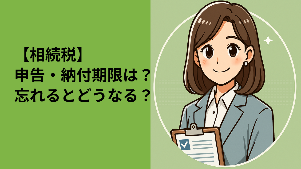 相続税の申告・納付期限はいつ？うっかりミスを防ぐための基礎知識